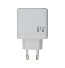 Зарядний пристрій Monoko MAC076 PD+QC3.0 67W USB-A+2USB-C white PLS-00-00121102