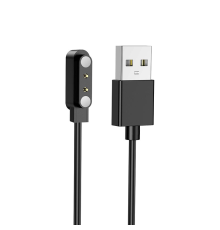 Бездротовий зарядний пристрій для смарт-годинників Hoco Y34 black PLS-00-00154542