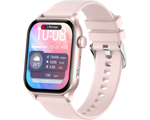 Смарт годинник Gelius Amazwatch Light GP-SW015 pink PLS-00-00161378