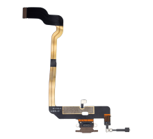 Шлейф iPhone XS з роз'ємом зарядки gold PLS-00-00037377