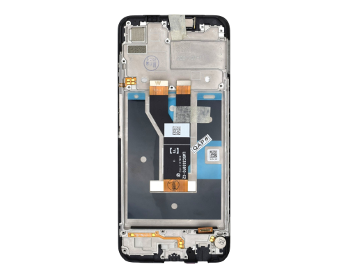 Дисплей Realme C11 2021 з сенсором та рамкою black (Service) ( Ver. TRULY) PLS-00-00164721