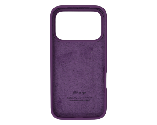 Чохол Silicone Case Full Protective iPhone 17 Pro Max purple PLS-00-00146500