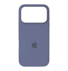 Чохол Silicone Case Full Protective iPhone 17 Pro lavender gray PLS-00-00146450