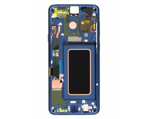 Дисплей Samsung G965 Galaxy S9 Plus з сенсором та рамкою coral blue (Original) PLS-00-00026490