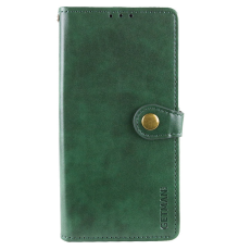 Чохол-книжка Leather GETMAN with card holder Samsung M356 Galaxy M35 5G green PLS-00-00148261