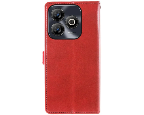 Чохол-книжка Leather GETMAN with card holder ZTE Blade A75 red PLS-00-00148433