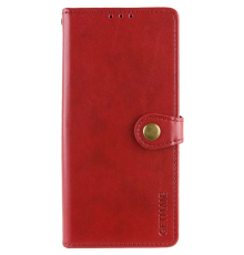 Чохол-книжка Leather GETMAN with card holder Xiaomi Redmi A5 5G red PLS-00-00148325