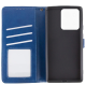 Чохол-книжка Leather GETMAN with card holder Motorola Moto G75 blue PLS-00-00148168