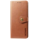 Чохол-книжка Leather GETMAN with card holder Samsung A075 Galaxy A07 brown PLS-00-00148234