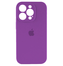 Чохол Silicone Case Full Camera Protective iPhone 15 Pro purple PLS-00-00116477