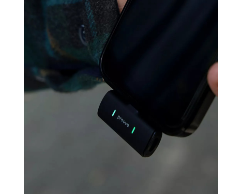 Мікрофон петличний бездротовий Proove Demo Lightning black PLS-00-00141557