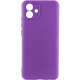 Чохол Silicone Cover Full Camera Samsung A055 Galaxy A05 purple PLS-00-00116016