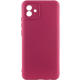 Чохол Silicone Cover Full Camera Samsung A045 Galaxy A04 marsala PLS-00-00118218