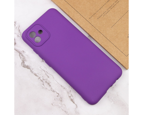 Чохол Silicone Cover Full Camera Samsung A055 Galaxy A05 purple PLS-00-00116016