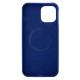 Чохол Silicone Case Full з MagSafe та Анімацією iPhone 12 (12Pro) capri blue PLS-00-00109107
