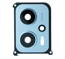 Скло камери Xiaomi Poco X4 GT з рамкою blue PLS-00-00107401