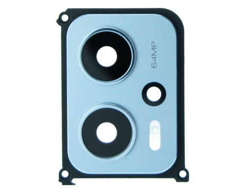 Скло камери Xiaomi Poco X4 GT з рамкою blue PLS-00-00107401