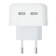 Зарядний пристрій Apple 35W 2USB-C (NO LOGO) white PLS-00-00114812