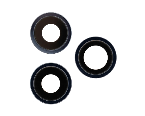 Скло камери Apple iPhone 12 Pro з рамкою blue (Original) PLS-00-00051095