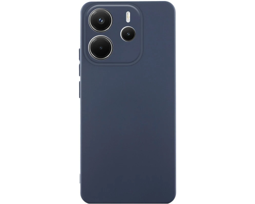 Чохол Silicone Cover Full Camera Xiaomi Redmi Note 14 4G (European) midnight blue PLS-00-00143124