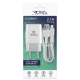 Зарядний пристрій Ridea RW-11211 Element 10.5W 2.1A 1USB-A з кабелем Type-C white PLS-00-00123681