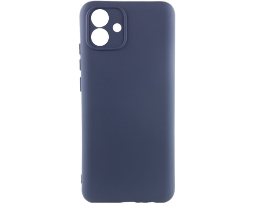 Чохол Silicone Cover Full Camera Samsung A042 Galaxy A04e midnight blue PLS-00-00106692