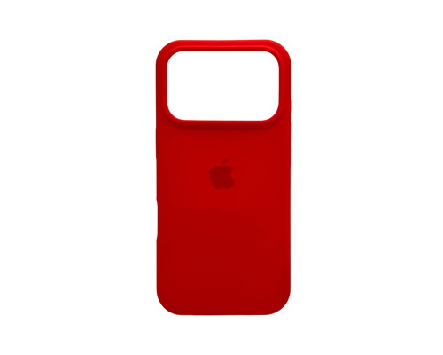 Чохол Silicone Case Full Protective для iPhone 17 Pro Max red PLS-00-00146501