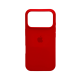 Чохол Silicone Case Full Protective для iPhone 17 Pro Max red PLS-00-00146501