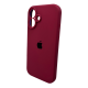 Чохол Silicone Case Full Camera Protective для iPhone 16 plum PLS-00-00130772