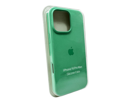 Чохол Silicone Case Full Protective для iPhone 16 Pro spearmint PLS-00-00130686