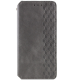 Чохол-книжка Leather Cubic Motorola Moto G57 gray PLS-00-00170704