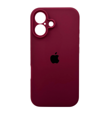 Чохол Silicone Case Full Camera Protective для iPhone 16 plum PLS-00-00130772