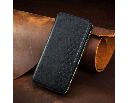 Чохол-книжка Leather Cubic ZTE Blade V2020 black PLS-00-00147941