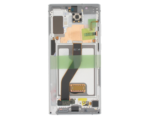 Дисплей Samsung N975 Galaxy Note 10 Plus з сенсором та рамкою white (Original) PLS-00-00087195