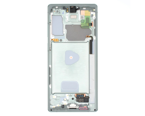 Дисплей Samsung N980 Galaxy Note 20 з сенсором та рамкою green (Original) PLS-00-00049190