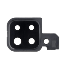 Скло камери Samsung M325 Galaxy M32 2021 з рамкою black PLS-00-00095025