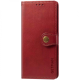 Чохол-книжка Leather GETMAN with card holder Xiaomi Redmi Note 11 (Global) red PLS-00-00129040