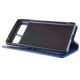 Чохол-книжка Leather GETMAN with card holder Google Pixel 7 Pro blue PLS-00-00128764