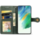 Чохол-книжка Leather GETMAN with card holder Samsung S926 Galaxy S24 Plus green PLS-00-00128921