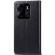 Чохол-книжка Leather GETMAN with card holder TECNO Spark Go 2023 black PLS-00-00128951