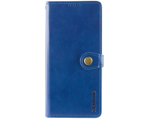 Чохол-книжка Leather GETMAN with card holder Google Pixel 7 Pro blue PLS-00-00128764
