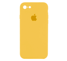 Чохол Silicone Case Квадратні Борти Full Camera iPhone 7 yellow PLS-00-00107484