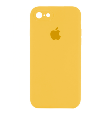 Чохол Silicone Case Квадратні Борти Full Camera iPhone 7 yellow PLS-00-00107484