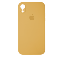 Чохол Silicone Case Квадратні Борти Full Camera iPhone XR yellow PLS-00-00107574