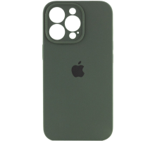 Чохол Silicone Case Full Camera Protective iPhone 16 Pro atrovirens PLS-00-00130856