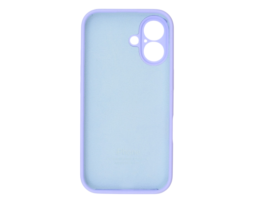 Чохол Silicone Case Full Camera Protective iPhone 16 elegant purple PLS-00-00130567