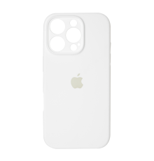 Чохол Silicone Case Full Camera Protective iPhone 16 Pro Max white PLS-00-00130594