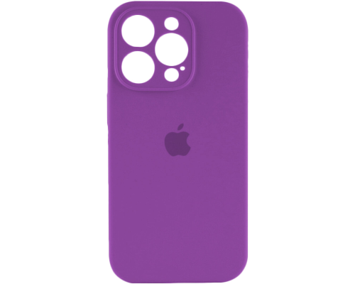 Чохол Silicone Case Full Camera Protective iPhone 16 Pro Max purple PLS-00-00130867