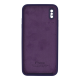 Чохол Silicone Case Квадратні Борти Full Camera iPhone XS Max amethyst PLS-00-00113420