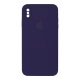 Чохол Silicone Case Квадратні Борти Full Camera iPhone XS Max amethyst PLS-00-00113420